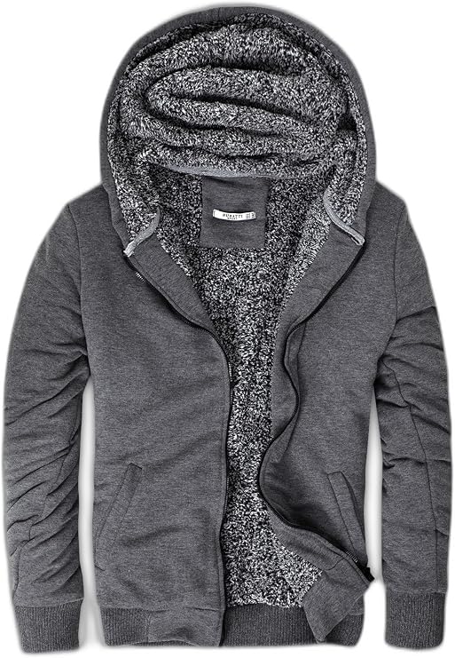 Buratti İçi Kürklü Kapüşonlu Sweat Slim Fit Erkek SWEAT 575708