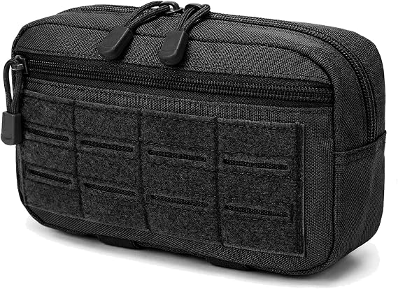 Molle Tactical Admin EDC Pouch 8.7" Small Military Utility Belt Vest Pouch