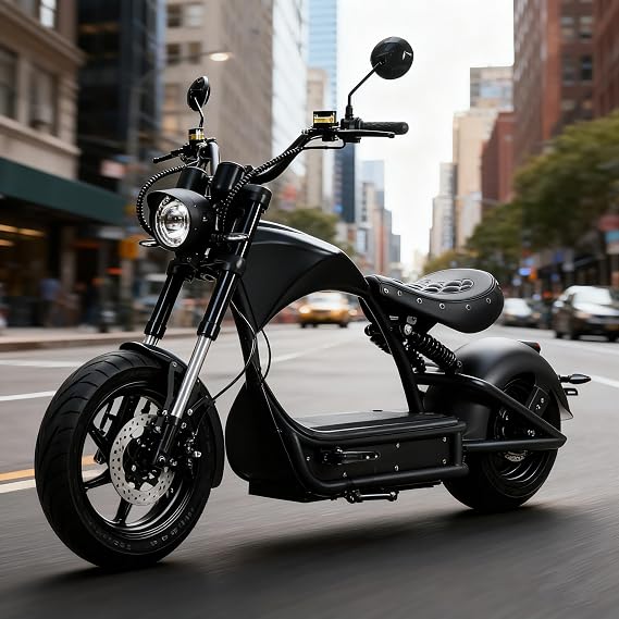 eAhora M1P Pro 4000W 50MPH Electric Motorcycle for Adults 60V 42Ah Battery 55 Miles Long Range Street Legal Dual Battery Electric Motorcycle Full