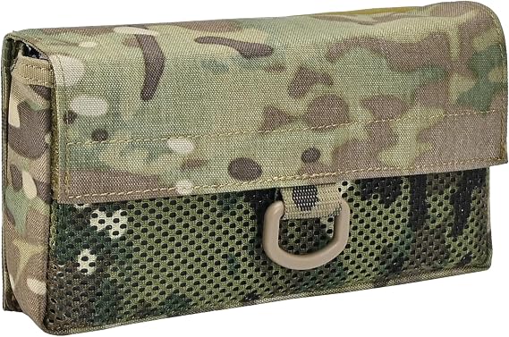 Tactical Bag Insert Pouch, tactifans Modular Admin Pouch Mesh Windowed Backpack Organizer Insert Flap Closure Hook and Loop Organizer Backpack Accessories