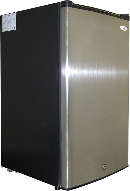 SPT UF-304SS Energy Star Upright Freezer, 3.0 Cubic Feet, Stainless Steel