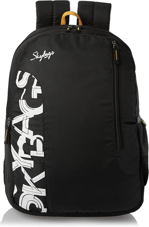 Skybags Brat Black 46 Cms Casual Backpack, Black