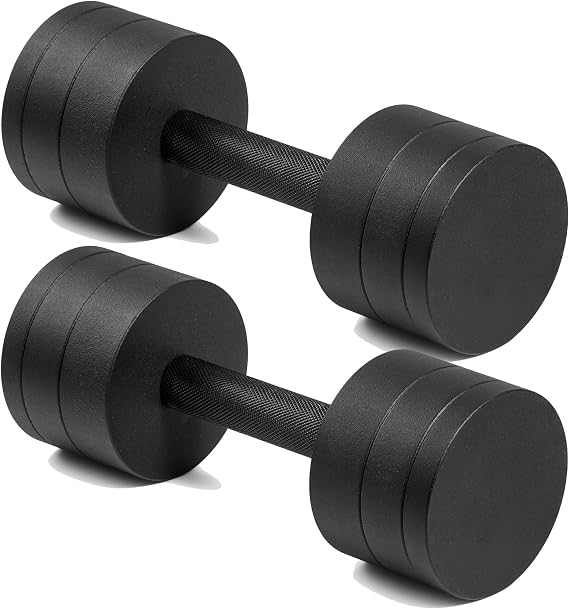 CAP Barbell 15 lb Adjustable Dumbbell Compact Cast Iron Weight | Multiple Options