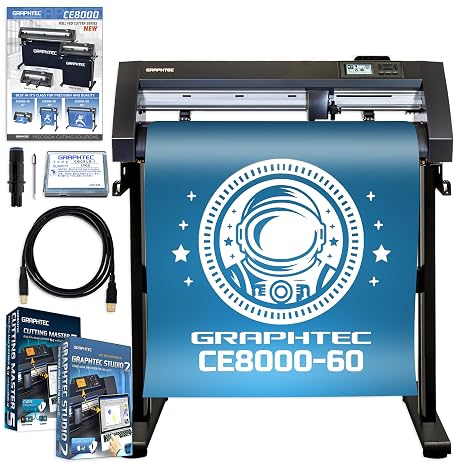 Graphtec CE8000-60 Plus - 24" Cutter Plotter with Bonus Software Package & Accessory Kit