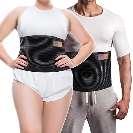 Everyday Medical Plus Size Umbilical Hernia Belt for Women | Hernia Binder for Men | Navel, Ventral & Incisional | Abdominal Support | L/XL