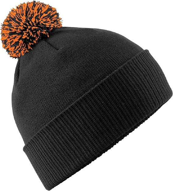 Beechfield Snowstar Beanie Hat - Warm & Stylish Winter Headwear