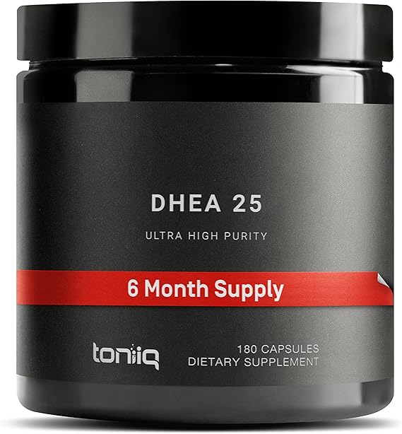 Toniiq Ultra High Strength DHEA 25mg Supplement for Men