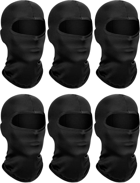 Geyoga 6 pcs Ski Mask Kids Balaclava