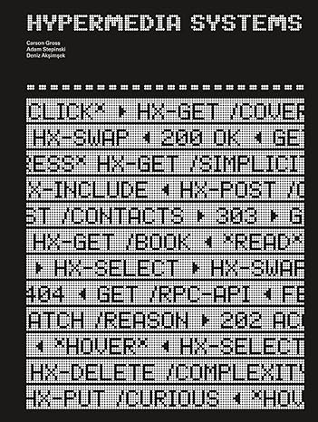 Hypermedia Systems