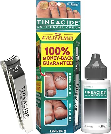 Dr. Blaine's Tineacide Antifungal Cream, 1.25 Ounce