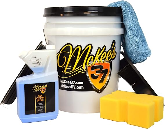 McKee's 37 SiO2 Rinseless Wash Bucket Kit
