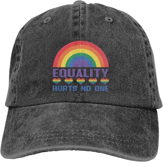 LGBT Pride Homo Baseball Cap Golf Dad Hat Adjustable Original Classic Low Profile Cotton Hat Men Women