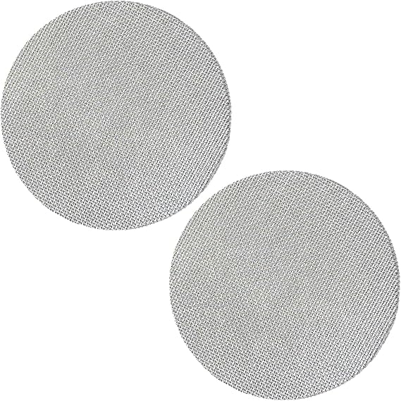 2 Pack 51mm Espresso Puck Screen, Reusable Coffee Filter Screen for Portafilter Filter Basket, 1.7mm Thickness 150m 316 Stainless Steel, Compatible with Espresso Machine