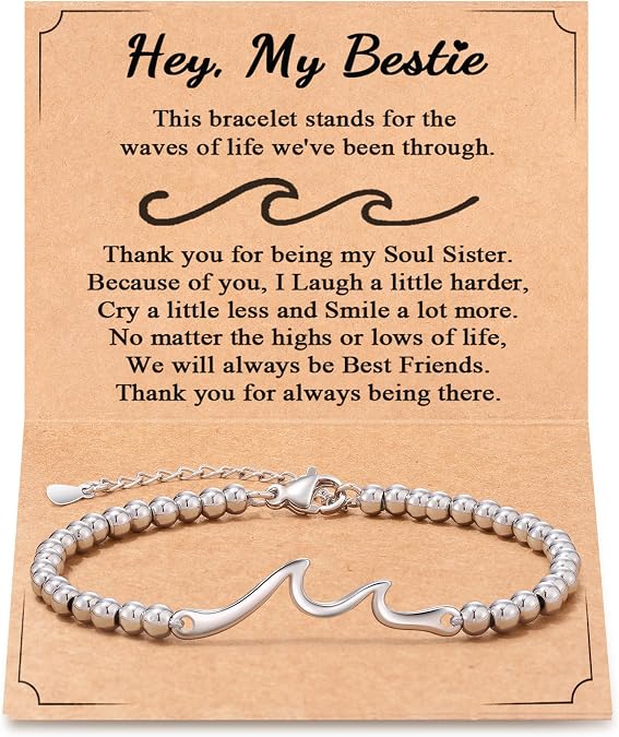 Tarsus Friend Gifts for Women, The Waves of Life We've Through Together