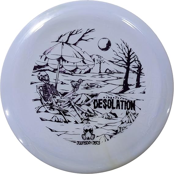 DOOMSDAY DISCS Desolation Midrange | Professional Level Disc Golf Mid in Premium Gummy Plastic