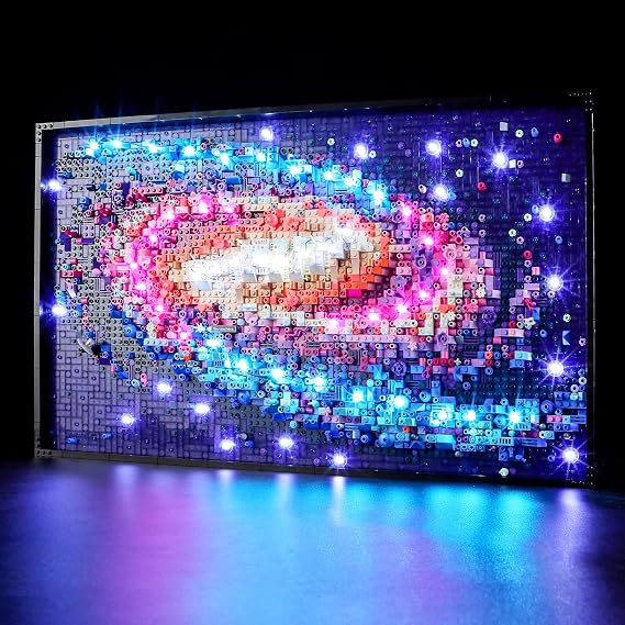 LED Light for Lego 31212 Milky Way Galaxy Set, Light Kit Compatible with Lego 31212 Building Blocks Model, Model Set Not Included