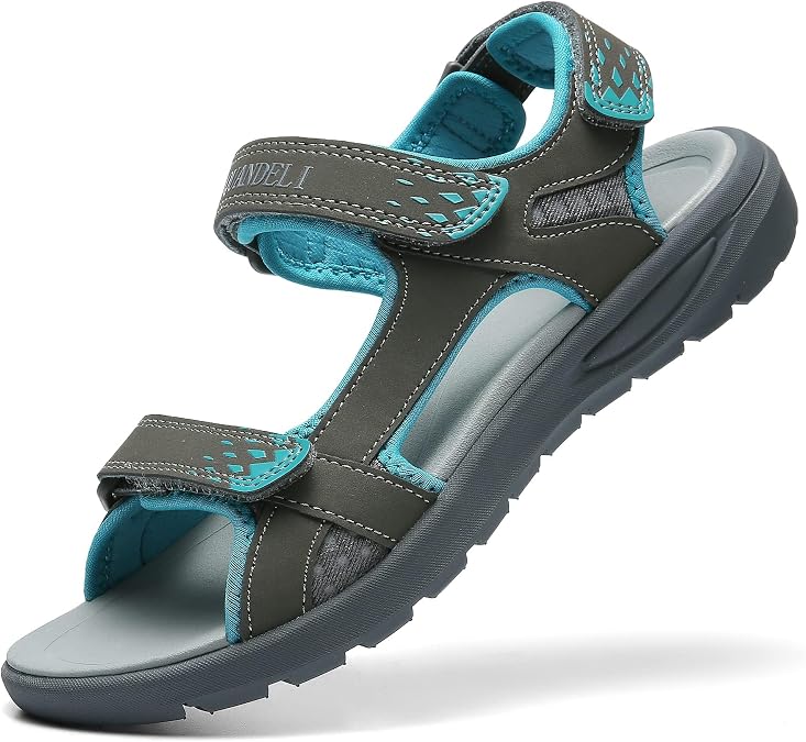 QUANDELI Women's Summer Waterproof Hiking Sandals