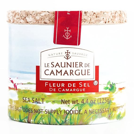 Le Saunier de Camargue Sea Salt 4.4 oz each (4 Items Per Order, not per case)