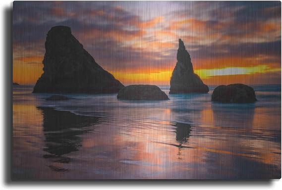 'Late Night Cloud Dance' by Darren White, Metal Wall Art, 36"x24"