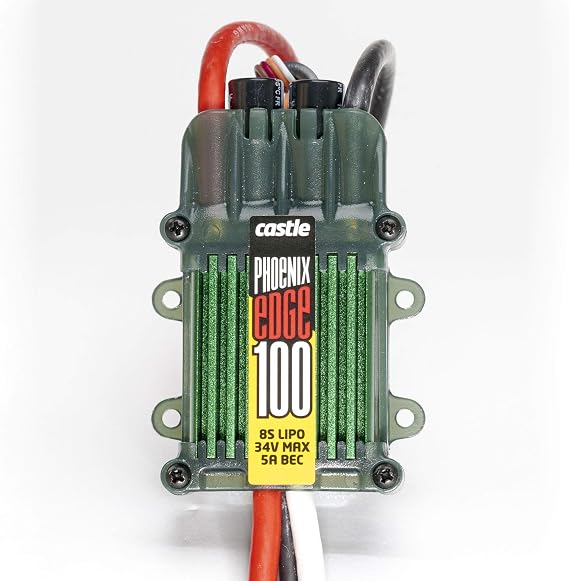Castle Creations PHX Edge 100 Amp Electronic Speed Controller with 5 Amp BEC
