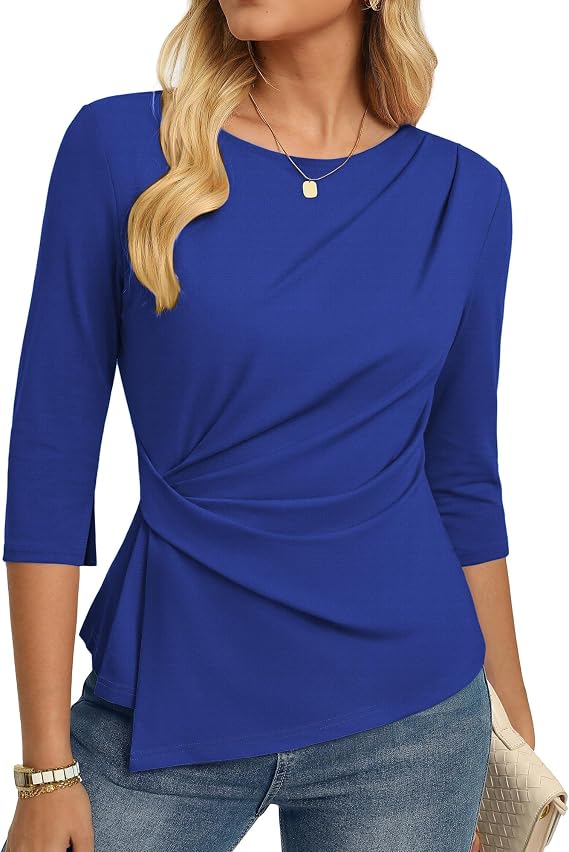 GRACE KARIN Women's Summer Peplum Tops, Dressy Casual Shirt