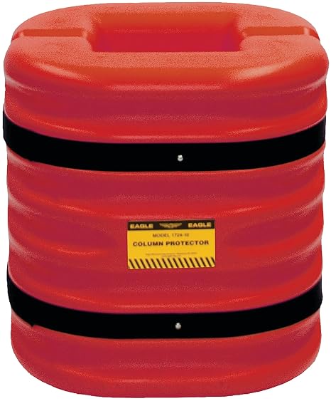 Eagle Plastic Column Protector for 12" Square Column w/Interlocking Halves