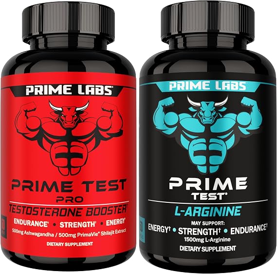 Prime Labs Prime Test Pro + L Arginine Capsules