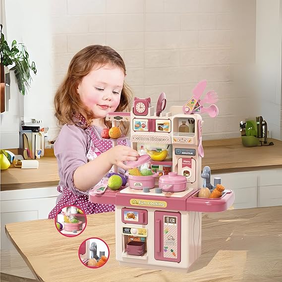 Steam Real Water Flowing Educational Mini Kitchen Set