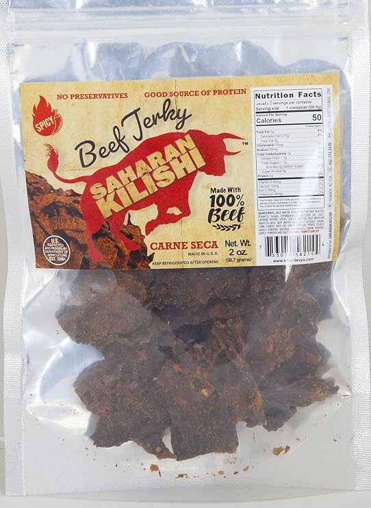 Saharan Kilishi (spicy Kilishi)