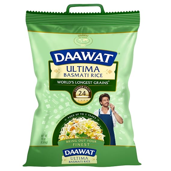 Daawat Ultima Basmati White Rice - 10 lb Bag