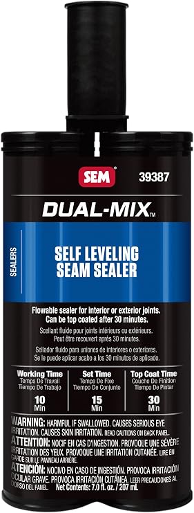 SEM 39387 Self Leveling Seam Sealer, 7 oz