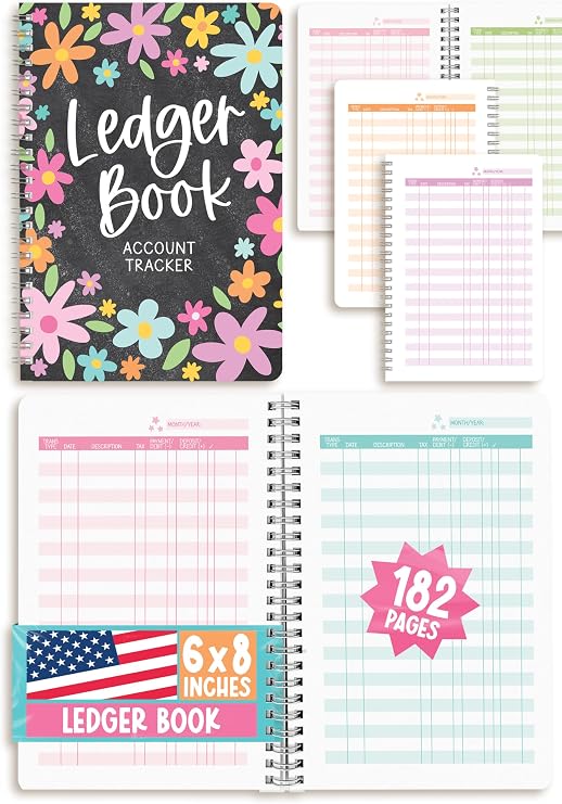 Accounting Ledger Book for Small Business and Personal Use