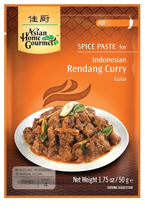 Asian Home Gourmet: Indonesian Rendang Curry 1.75 oz (Pack of 12)