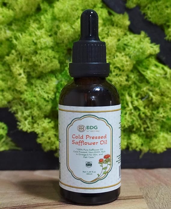 Golden Bay, Cold Pressed Safflower Oil, 50 ml, 100% Pure, Omega-6