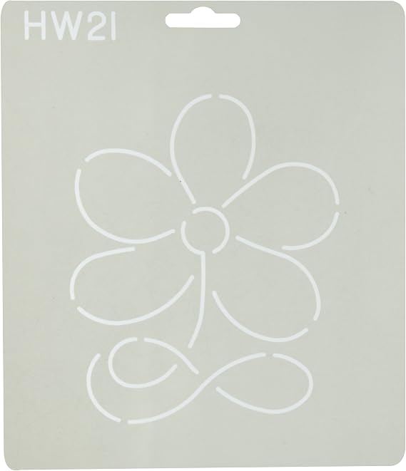 Quilting Creations Scrolling Daisy Quilt Stencil