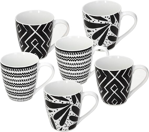 Metropol Mandala 1.5C Mug, 6 pack