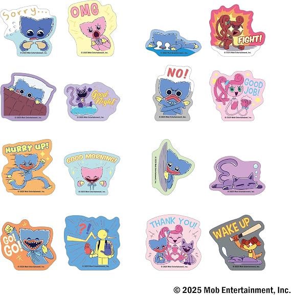 公式ライセンス商品Poppy Playtime トレーディングダイカットステッカースタンプ柄BOX