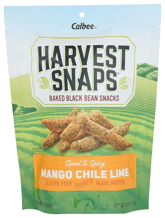 Calbee, Lentil Snaps Mango Chili Lime, 3 Ounce