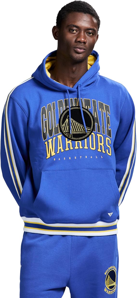 GAME 7 x NBA Officially Licensed Men's Long Sleeve Pullover Hoodie Fleece Heavyweight Sweatshirt