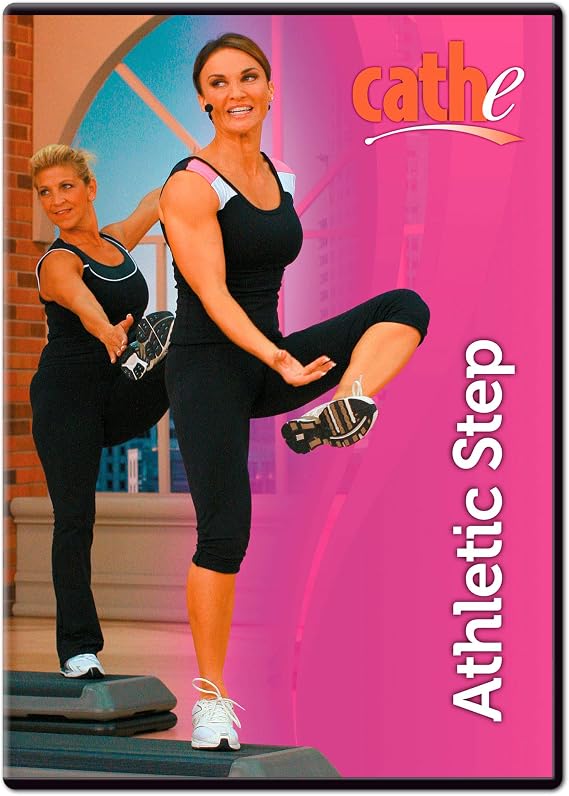 Cathe Friedrich Athletic Step Aerobics Workout DVD - Advanced Cardio Step Workout For Women & Men