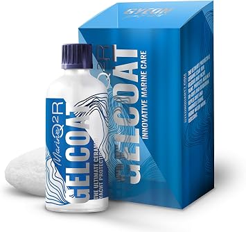 Gyeon Marine Gelcoat Ceramic Coating Ultra Gloss sio2 Hard Deep Shine - Single Layer Water Spot Resistant - Extreme Durability 100ml - Ceramic Coating for Boats, Yachts & Watercrafts