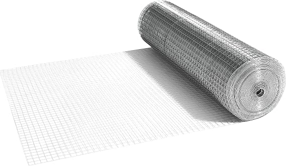 Fencer Wire 16 Gauge Hot-Dipped Galvanized Welded Wire Fence with 1 inch x 1 inch mesh Size (4 ft. x 100 ft.)