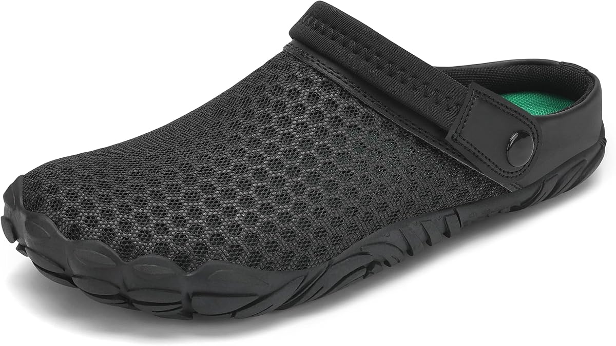 Mishansha Mens Clogs Women Barefoot Shoes Lightweight Breathable Sneakers Slip on Sandals Garden Mesh Water Shoes