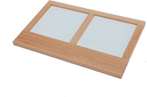 Adena Montessori Metal Inserts Tracing Tray - Fun and Engaging Learning Aid Fine Motor Skills Development
