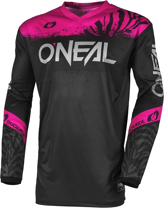 O'NEAL Element Shocker Womens Jersey Black/Pink Large
