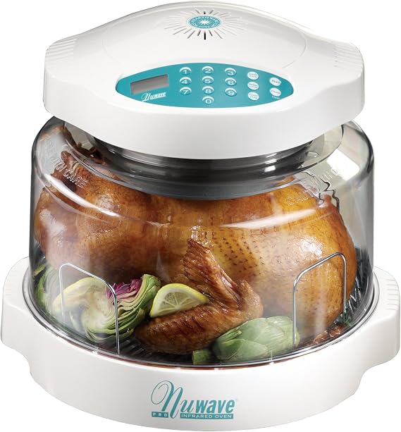 NuWave White Infrared Oven with Extender Ring Kit