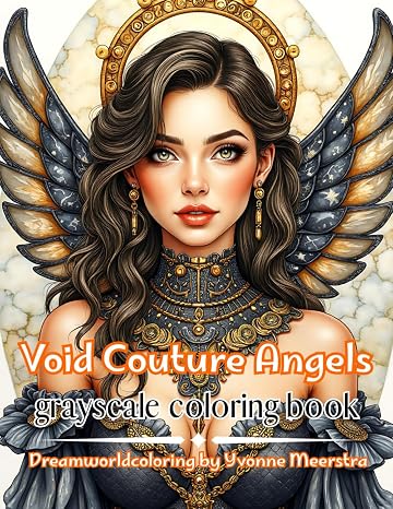 void couture angels: Celestial Fashion Portraits in Shadow &amp; Starlight