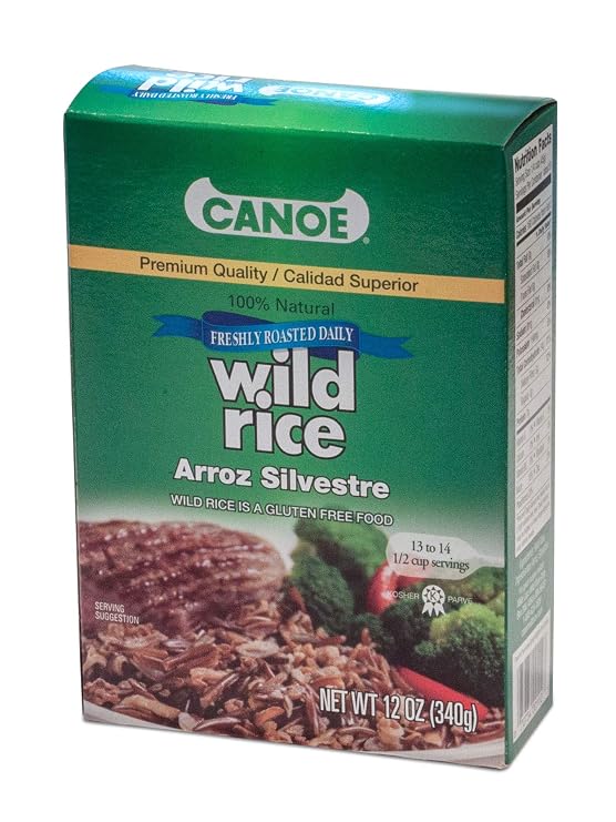 Canoe Freshly Roasted Wild Rice 12oz