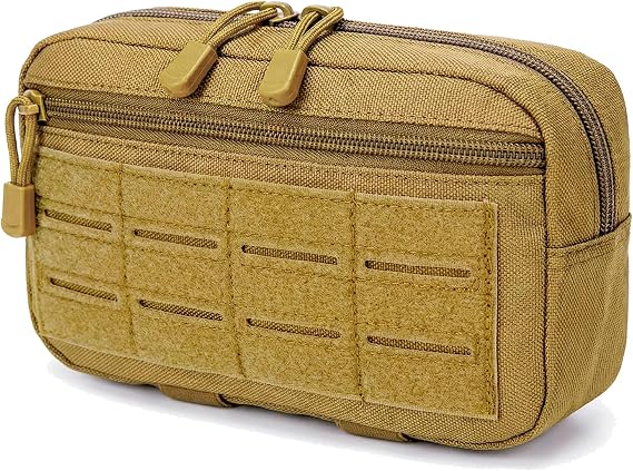 Molle Tactical Admin EDC Pouch 8.7" Small Military Utility Belt Vest Pouch