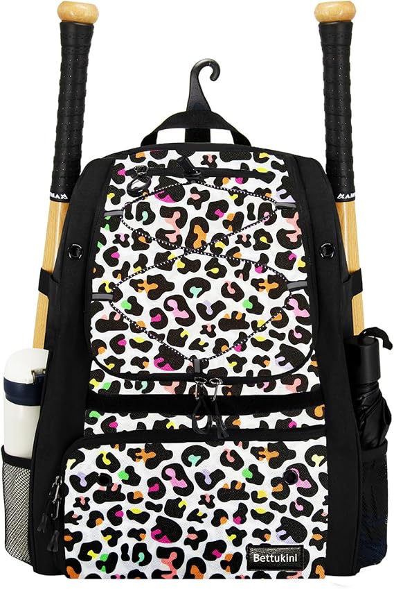 Youth Softball Bag Baseball Equipment Backpack Shoes Compartment for Women